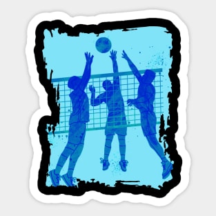 Volleyball Players Sticker